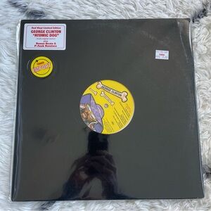 George Clinton Atomic Dog Red Vinyl Record